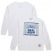 New York Giants Mitchell & Ness x Bud Light White The Crest Pullover Sweatshirt New York Giants Mitchell & Ness x Bud Light White The Crest Pullover Sweatshirt
