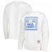 Los Angeles Chargers Mitchell & Ness x Bud Light White The Crest Pullover Sweatshirt