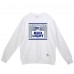Seattle Seahawks Mitchell & Ness x Bud Light White The Crest Pullover Sweatshirt