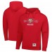 San Francisco 49ers Mitchell & Ness Scarlet NFL x Bud Light Vintage Pullover Hoodie