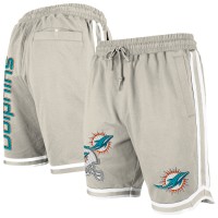 Шорты Miami Dolphins New Era Light Beige Stone Multi Patch
