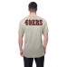 San Francisco 49ers New Era Light Beige Multi Patch T-Shirt