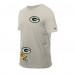 Футболка Green Bay Packers New Era Light Beige Multi Patch