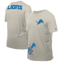 Футболка Detroit Lions New Era Light Beige Multi Patch