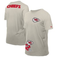Kansas City Chiefs New Era Light Beige Multi Patch T-Shirt