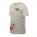 Kansas City Chiefs New Era Light Beige Multi Patch T-Shirt