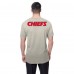 Kansas City Chiefs New Era Light Beige Multi Patch T-Shirt