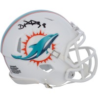 De’Von Achane Miami Dolphins Autographed Fanatics Authentic Riddell Slate Speed Mini Helmet