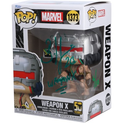 Brian Dawkins Philadelphia Eagles Autographed Authentic #1373 Weapon X Funko Pop! Vinyl Figurine with Weapon X Inscription - Limited Edition of 10