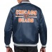 Куртка на кнопках Chicago Bears Starter Navy Printed Team Logo Satin Varsity