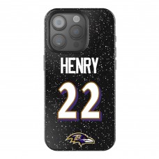 Baltimore Ravens Derrick Henry Keyscaper Black Bling iPhone Case