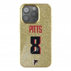 Atlanta Falcons Kyle Pitts Keyscaper Gold Bling iPhone Case