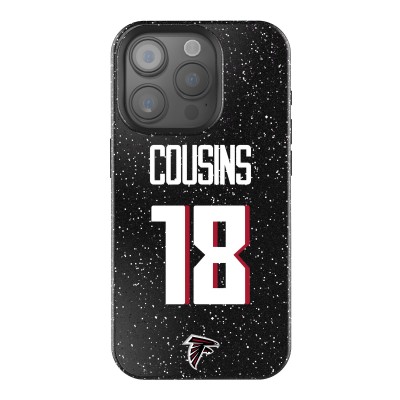 Atlanta Falcons Kirk Cousins Keyscaper Black Bling iPhone Case