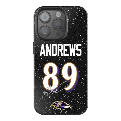 Baltimore Ravens Mark Andrews Keyscaper Black Bling iPhone Case