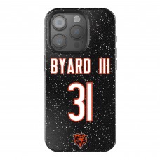 Chicago Bears Kevin Byard III Keyscaper Black Bling iPhone Case
