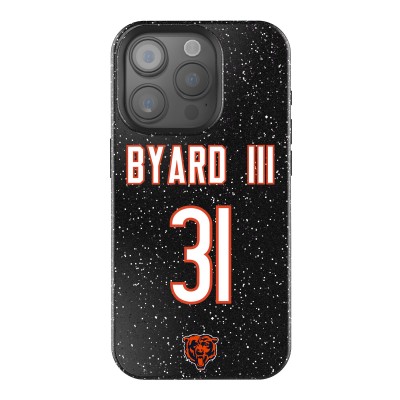 Chicago Bears Kevin Byard III Keyscaper Black Bling iPhone Case