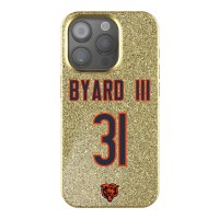 Chicago Bears Kevin Byard III Keyscaper Gold Bling iPhone Case