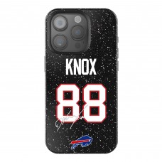 Buffalo Bills Dawson Knox Keyscaper Black Bling iPhone Case