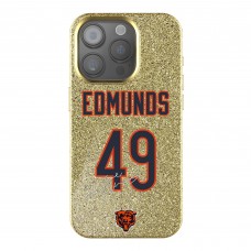 Chicago Bears Tremaine Edmunds Keyscaper Gold Bling iPhone Case