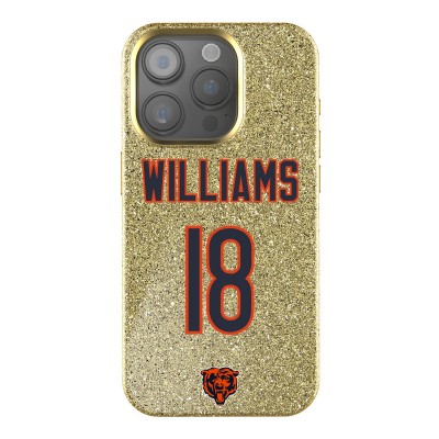 Chicago Bears Caleb Williams Keyscaper Gold Bling iPhone Case