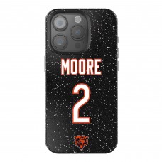 Chicago Bears D.J. Moore Keyscaper Black Bling iPhone Case