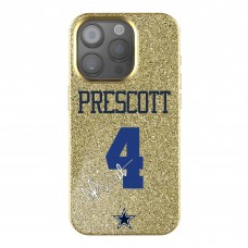 Dallas Cowboys Dak Prescott Keyscaper Gold Bling iPhone Case