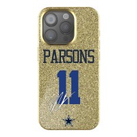 Dallas Cowboys Micah Parsons Keyscaper Gold Bling iPhone Case