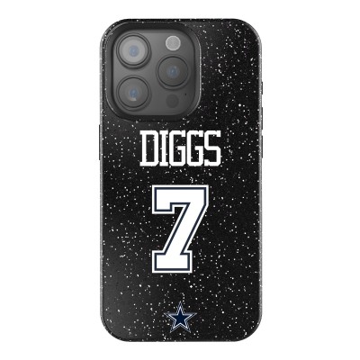 Dallas Cowboys Trevon Diggs Keyscaper Black Bling iPhone Case