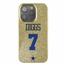 Dallas Cowboys Trevon Diggs Keyscaper Gold Bling iPhone Case