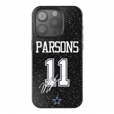 Dallas Cowboys Micah Parsons Keyscaper Black Bling iPhone Case