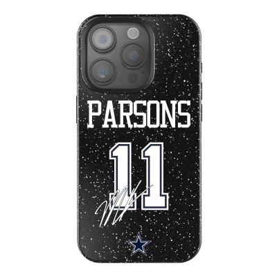 Dallas Cowboys Micah Parsons Keyscaper Black Bling iPhone Case