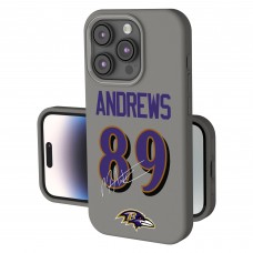 Baltimore Ravens Mark Andrews Keyscaper Gray Ready Soft Touch iPhone Case