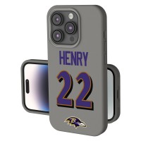 Baltimore Ravens Derrick Henry Keyscaper Gray Ready Soft Touch iPhone Case
