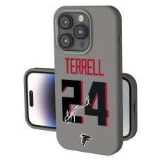 Atlanta Falcons A.J. Terrell Keyscaper Gray Ready Soft Touch iPhone Case