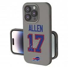 Buffalo Bills Josh Allen Keyscaper Gray Ready Soft Touch iPhone Case