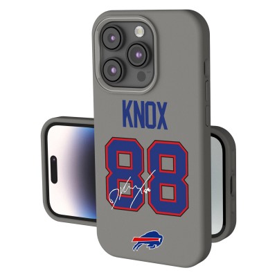 Buffalo Bills Dawson Knox Keyscaper Gray Ready Soft Touch iPhone Case
