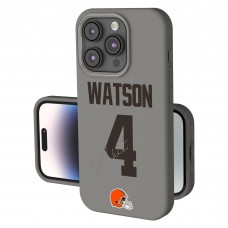Cleveland Browns Deshaun Watson Keyscaper Gray Ready Soft Touch iPhone Case