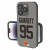 Cleveland Browns Myles Garrett Keyscaper Gray Ready Soft Touch iPhone Case