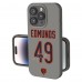 Chicago Bears Tremaine Edmunds Keyscaper Gray Ready Soft Touch iPhone Case