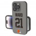 Cleveland Browns Denzel Ward Keyscaper Gray Ready Soft Touch iPhone Case