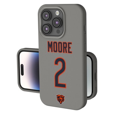 Chicago Bears D.J. Moore Keyscaper Gray Ready Soft Touch iPhone Case