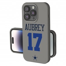 Dallas Cowboys Brandon Aubrey Keyscaper Gray Ready Soft Touch iPhone Case