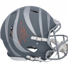 Joe Burrow Cincinnati Bengals Autographed Fanatics Authentic Riddell Slate Speed Authentic Helmet