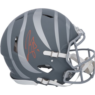 Joe Burrow Cincinnati Bengals Autographed Fanatics Authentic Riddell Slate Speed Authentic Helmet