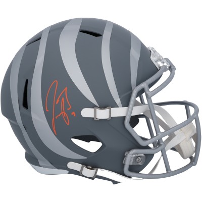 Joe Burrow Cincinnati Bengals Autographed Fanatics Authentic Riddell Slate Speed Replica Helmet