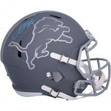 Jared Goff Detroit Lions Autographed Fanatics Authentic Riddell Slate Speed Replica Helmet