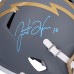 Justin Herbert Los Angeles Chargers Autographed Fanatics Authentic Riddell Slate Speed Replica Helmet