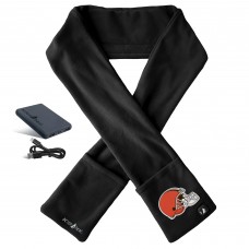 Cleveland Browns ActionHeat Black 5V Battery Heated Scarf