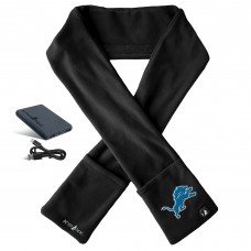 Detroit Lions ActionHeat Black 5V Battery Heated Scarf