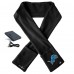Detroit Lions ActionHeat Black 5V Battery Heated Scarf